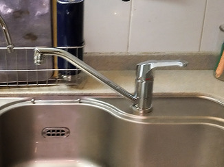小工事 キッチン水栓修繕